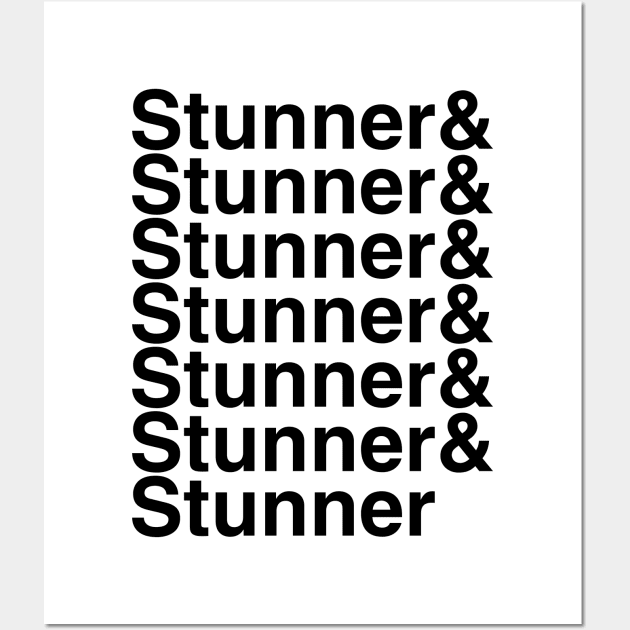 Stunner Helvetica List Wall Art by DennisMcCarson